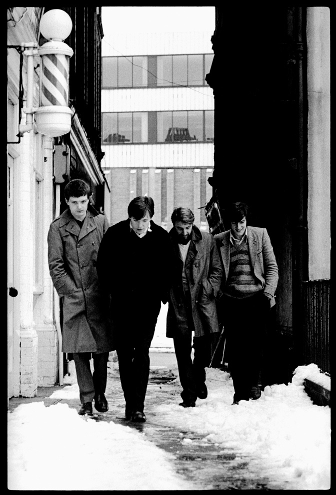 Cathedral Yard Manchester 6 January 1979