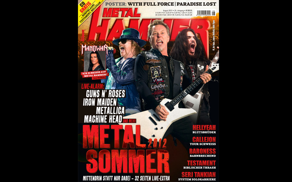 METAL HAMMER August 2012