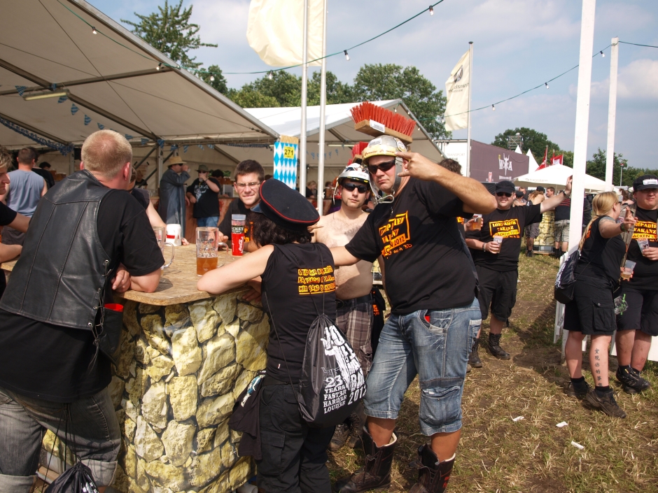 Wacken Open Air 2012: Fans und Gelände am Donnerstag