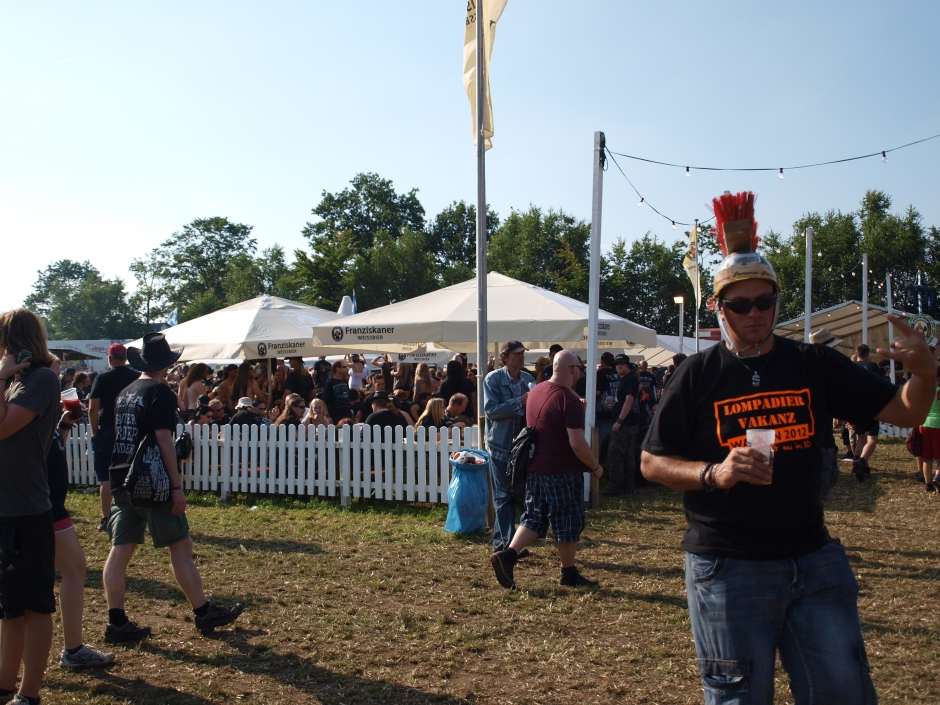 Wacken Open Air 2012: Fans und Gelände am Donnerstag