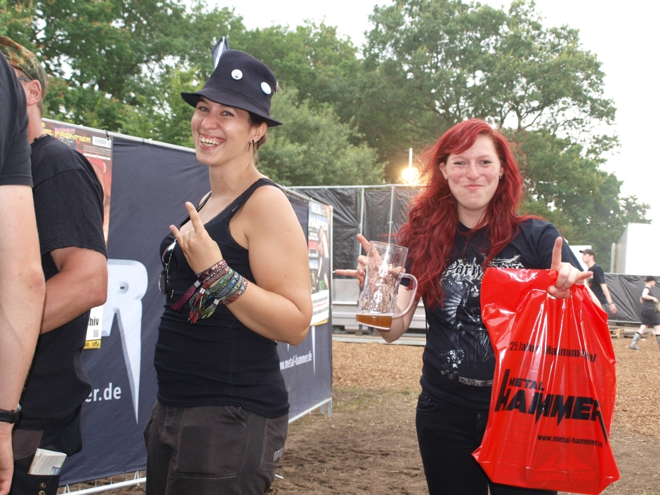 Wacken Open Air 2012: Fans und Gelände am Donnerstag