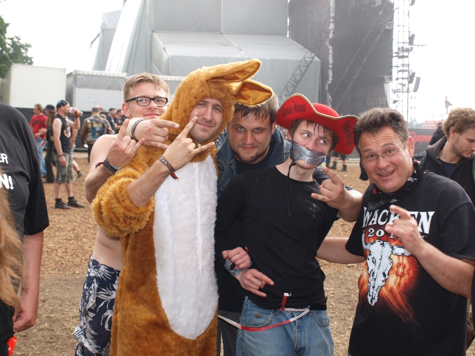 Wacken Open Air 2012: Fans und Gelände am Donnerstag