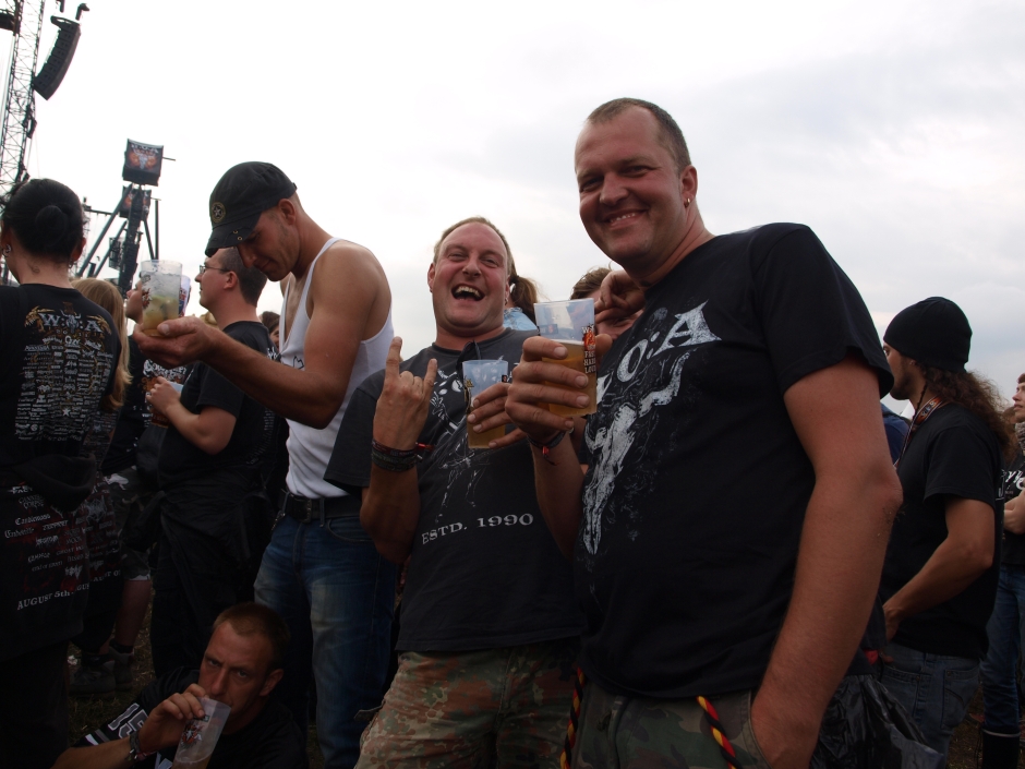 Wacken Open Air 2012: Fans und Gelände am Donnerstag