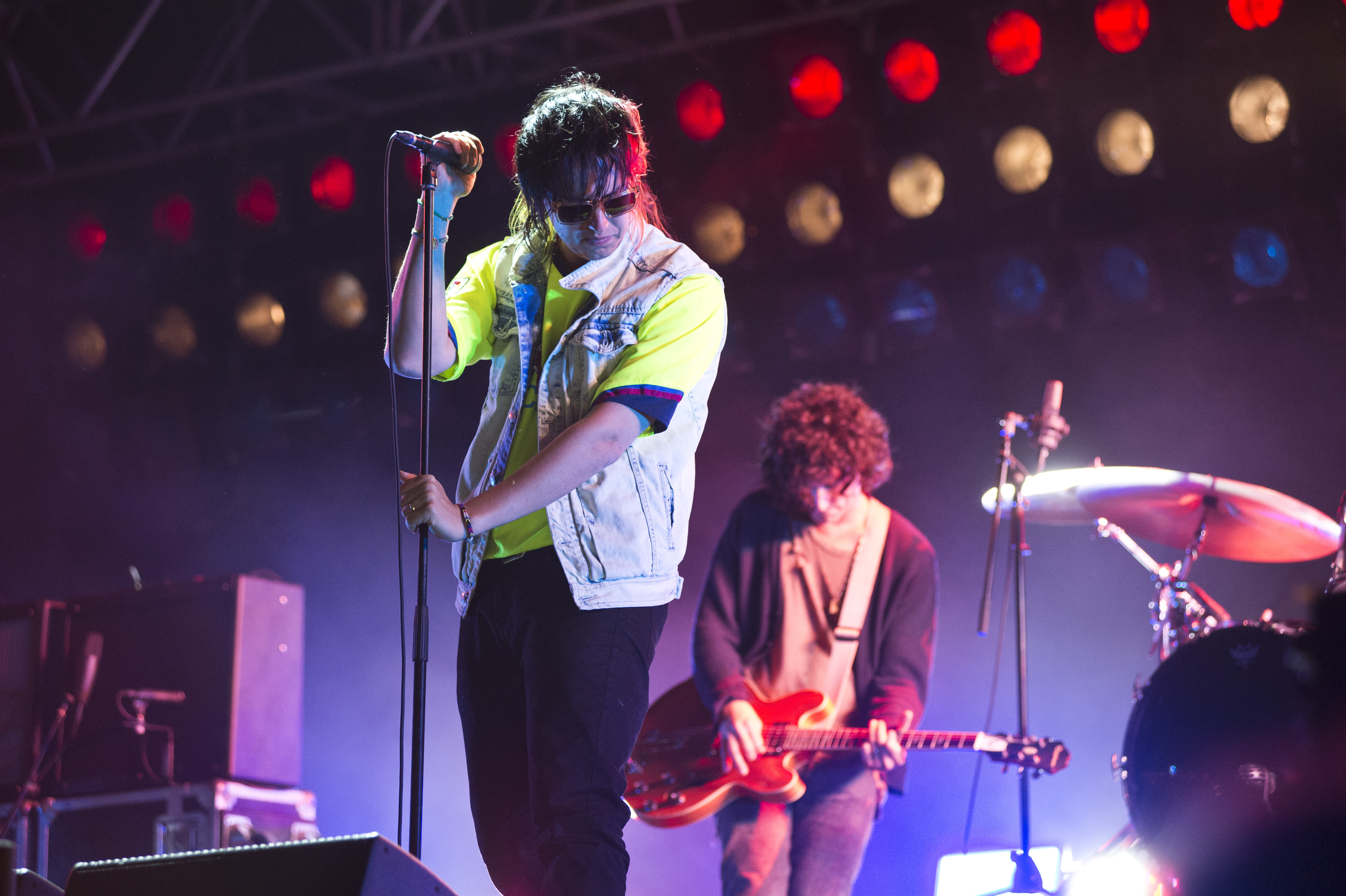 Sänger Julian Casablancas und Gitarrist Nick Valensi