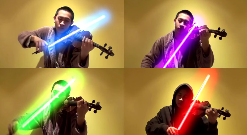 Jedi und Violinist Jeffrey Ding