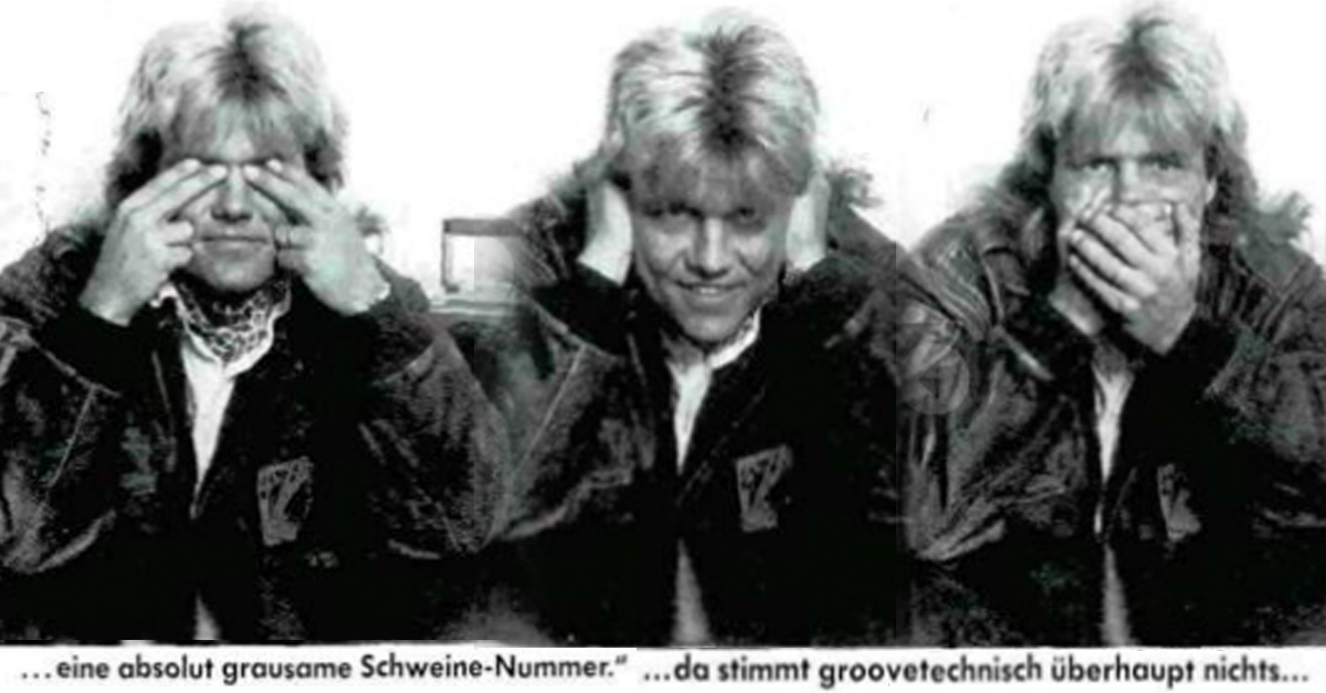 Dieter Bohlen im MUSIKEXPRESS 1988 über Lemmy Kilmister und Motörhead
