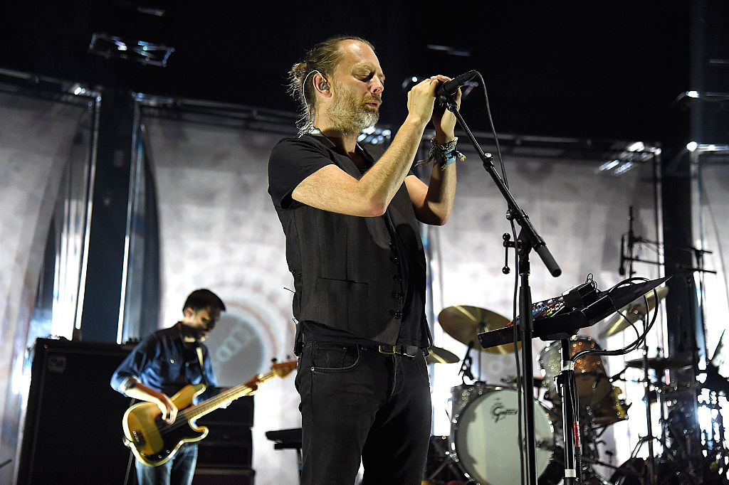 Thom Yorke beim Radiohead-Konzert im Madison Square Garden am 26. Juli 2016