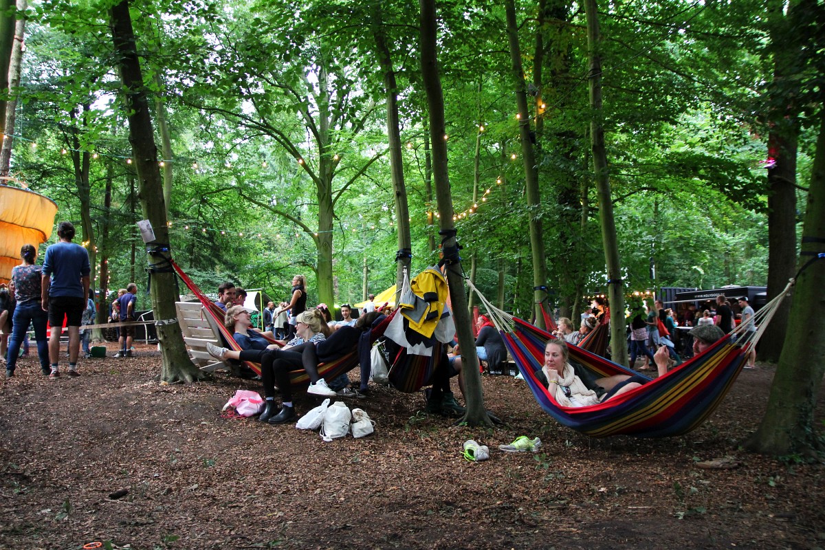 Atmosphäre beim Appletree Garden 2016