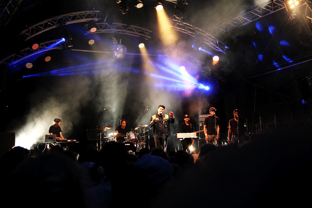 Jamie Woon live beim Appletree Garden 2016