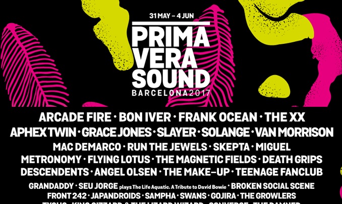 Auch im Kleingedruckten sind noch große Künstler versteckt, beim Primavera Sound Festival 2017.