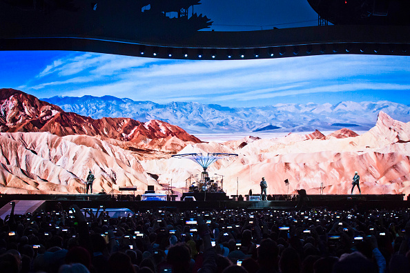 U2 live in Berlin am 12. Juli 2017