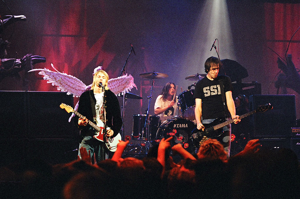 Kurt Cobain, Dave Grohl und Krist Novoselic: Nirvana live 1993