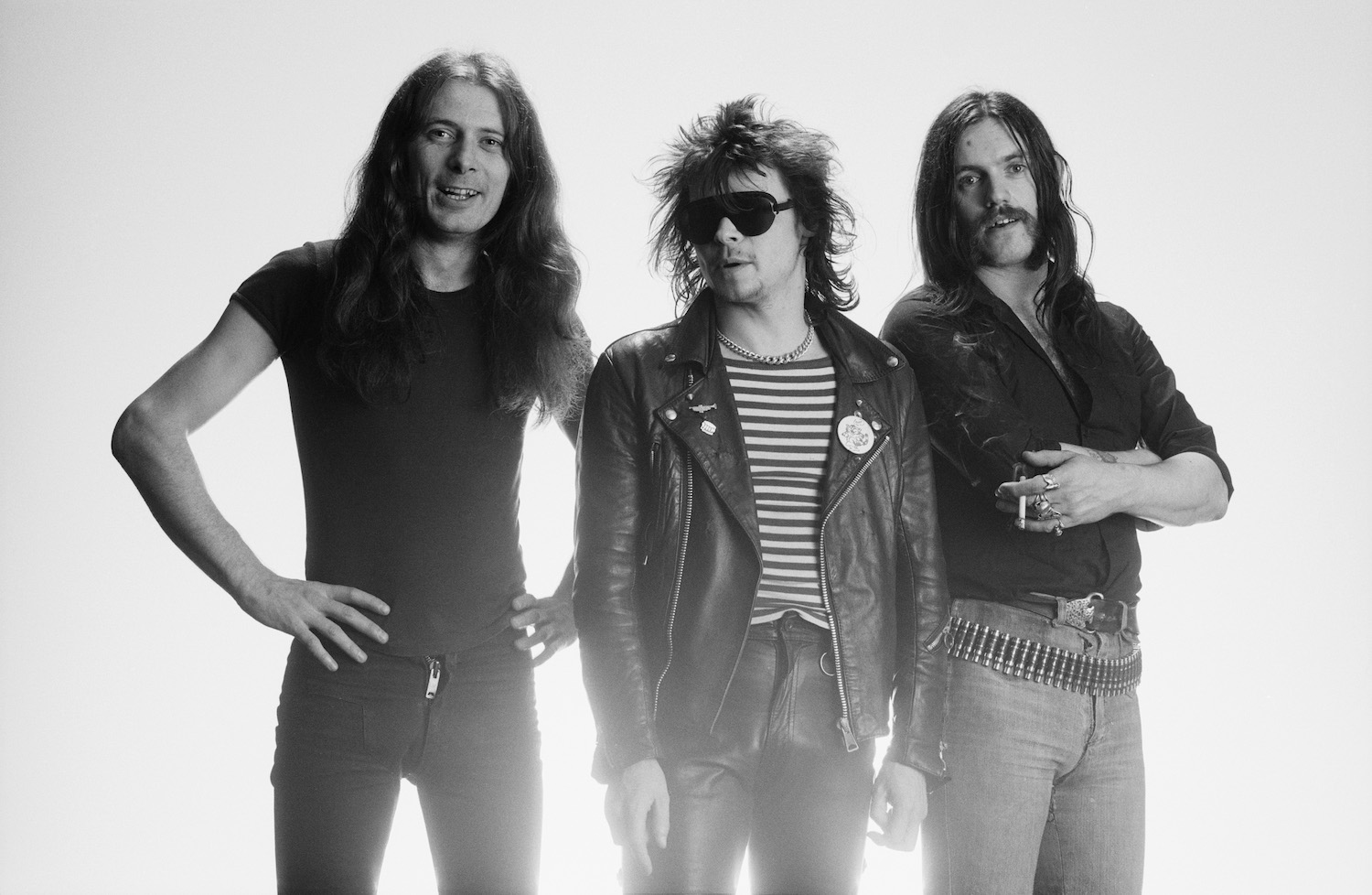 Motörhead 1978: Eddie Clarke, Phil Taylor und Lemmy Kilmister