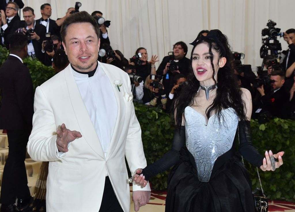 Zeigten sich am 7. Mai 2018 bei der Met Gala 2018 erstmals gemeinsam in der Öffentlichkeit: Elon Musk und Grimes