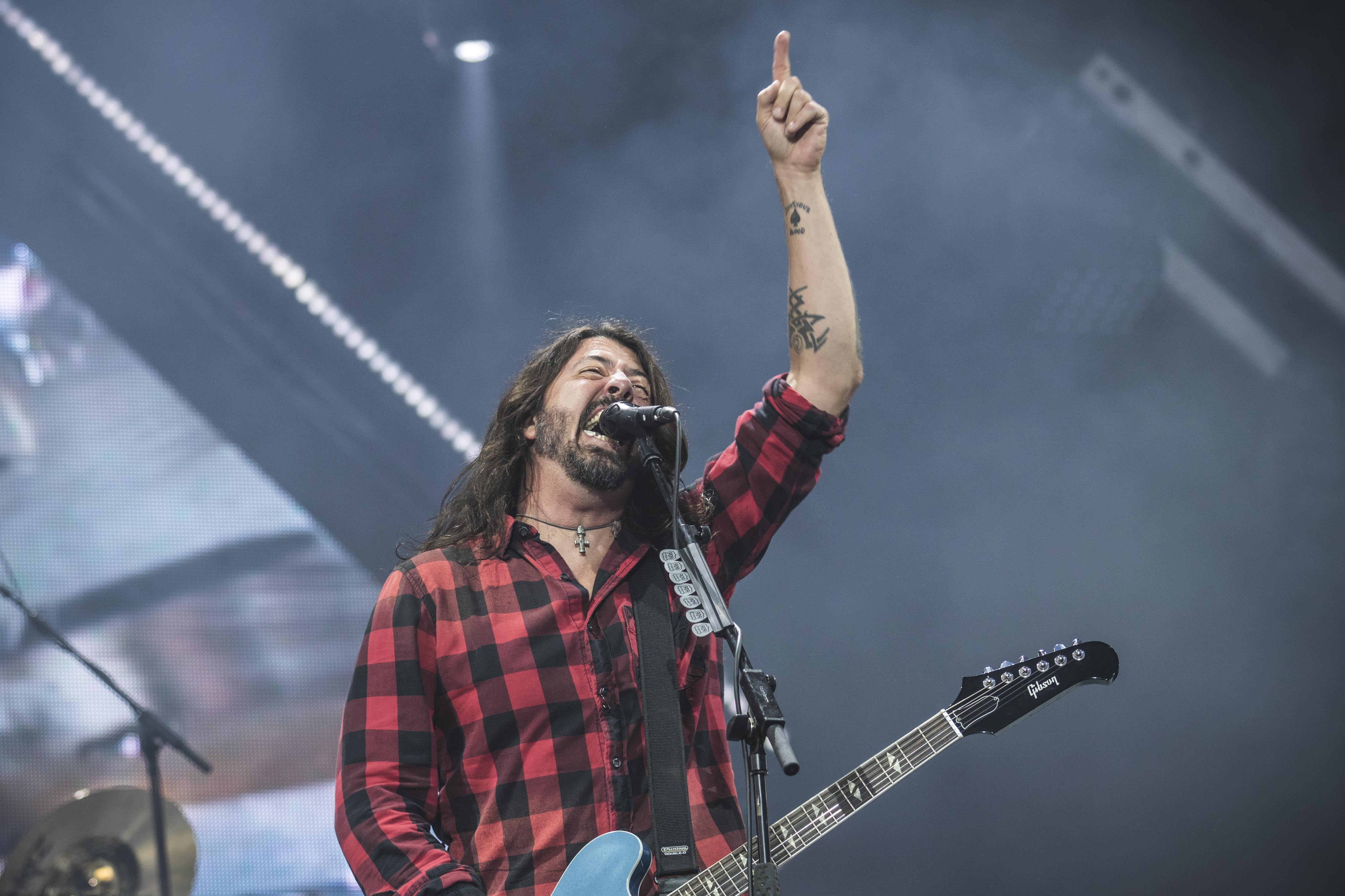 Dave Grohl mit den Foo Fighters bei Rock am Ring 2018