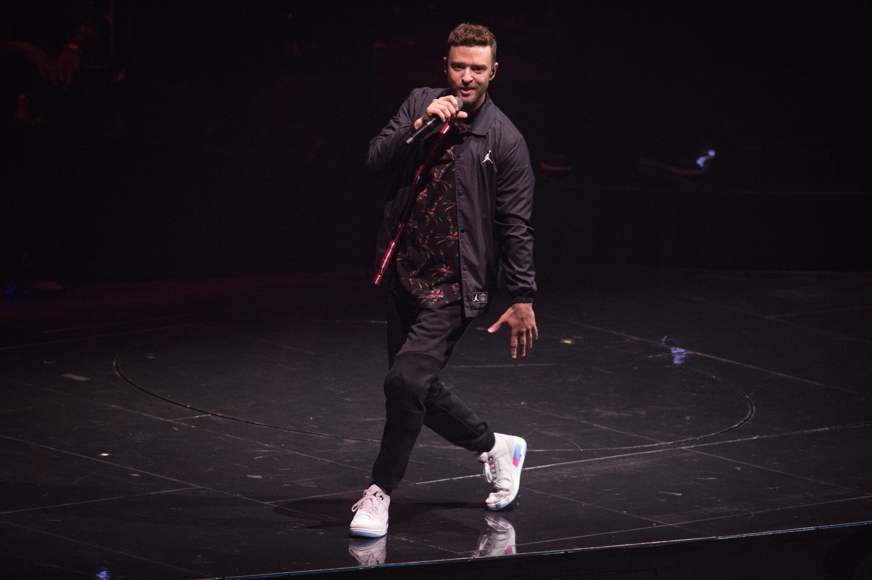 Justin Timberlake live am 3. Juli 2018 in Paris