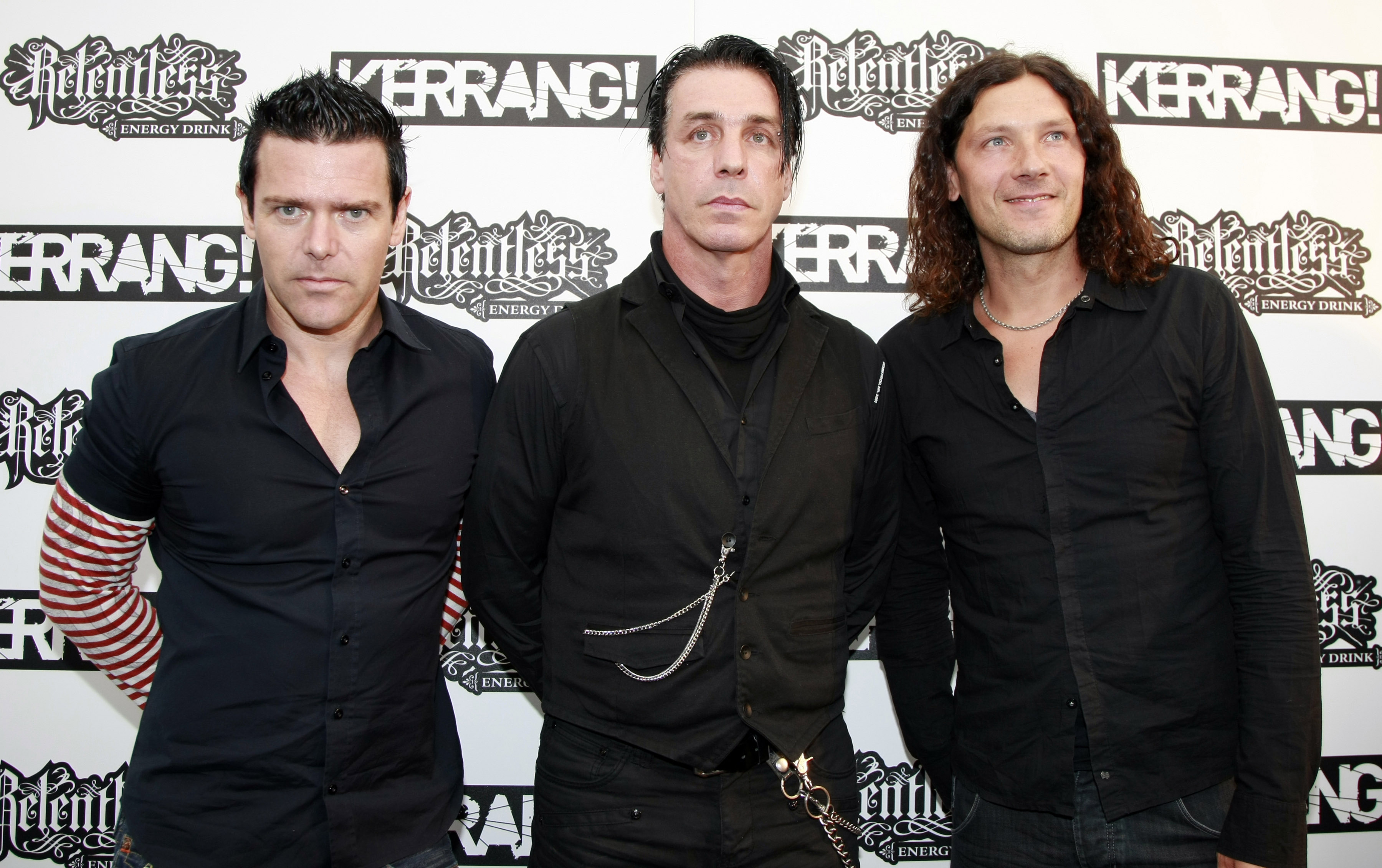 Rammstein bei den Kerrang! Awards im Juli 2010