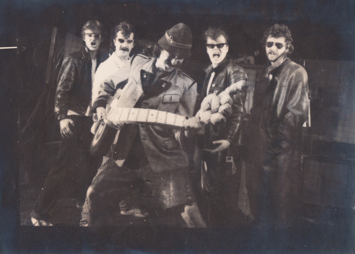 Alpen-Punk mit Sänger Gert Steinbäcker (STS), 1981