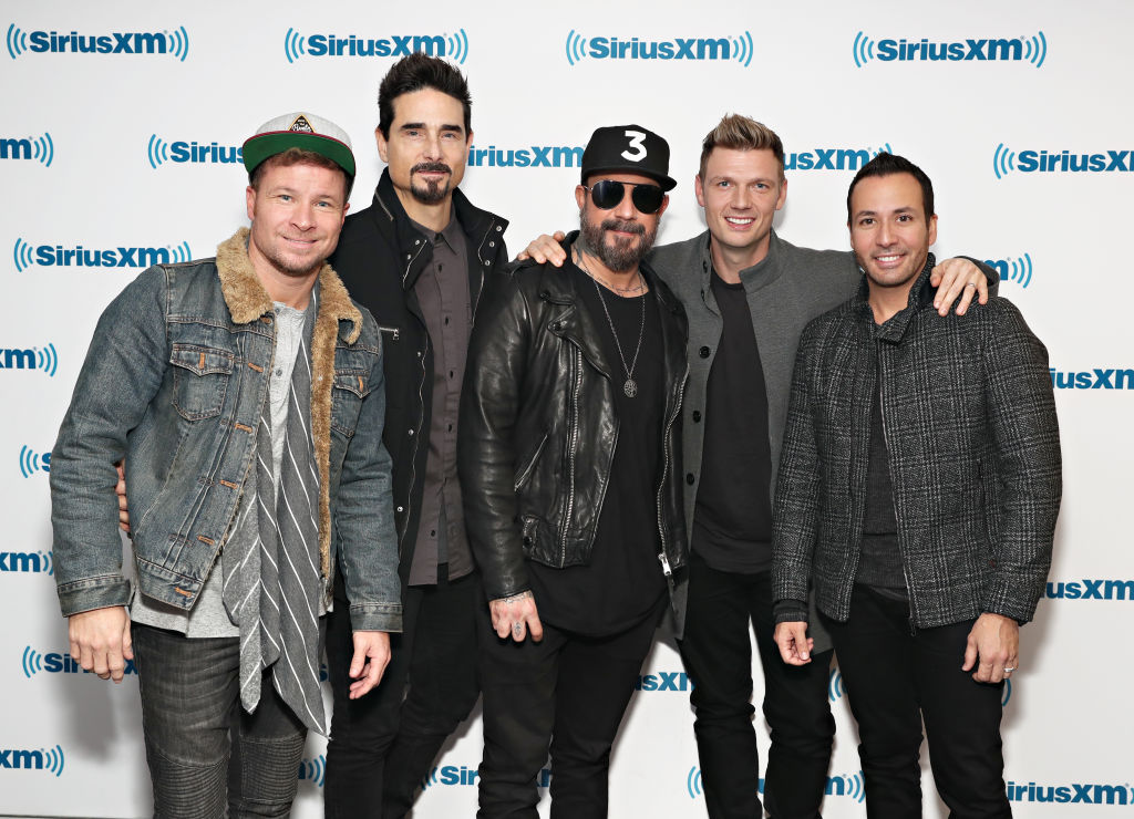 Die Backstreet Boys in New York im Januar 2019