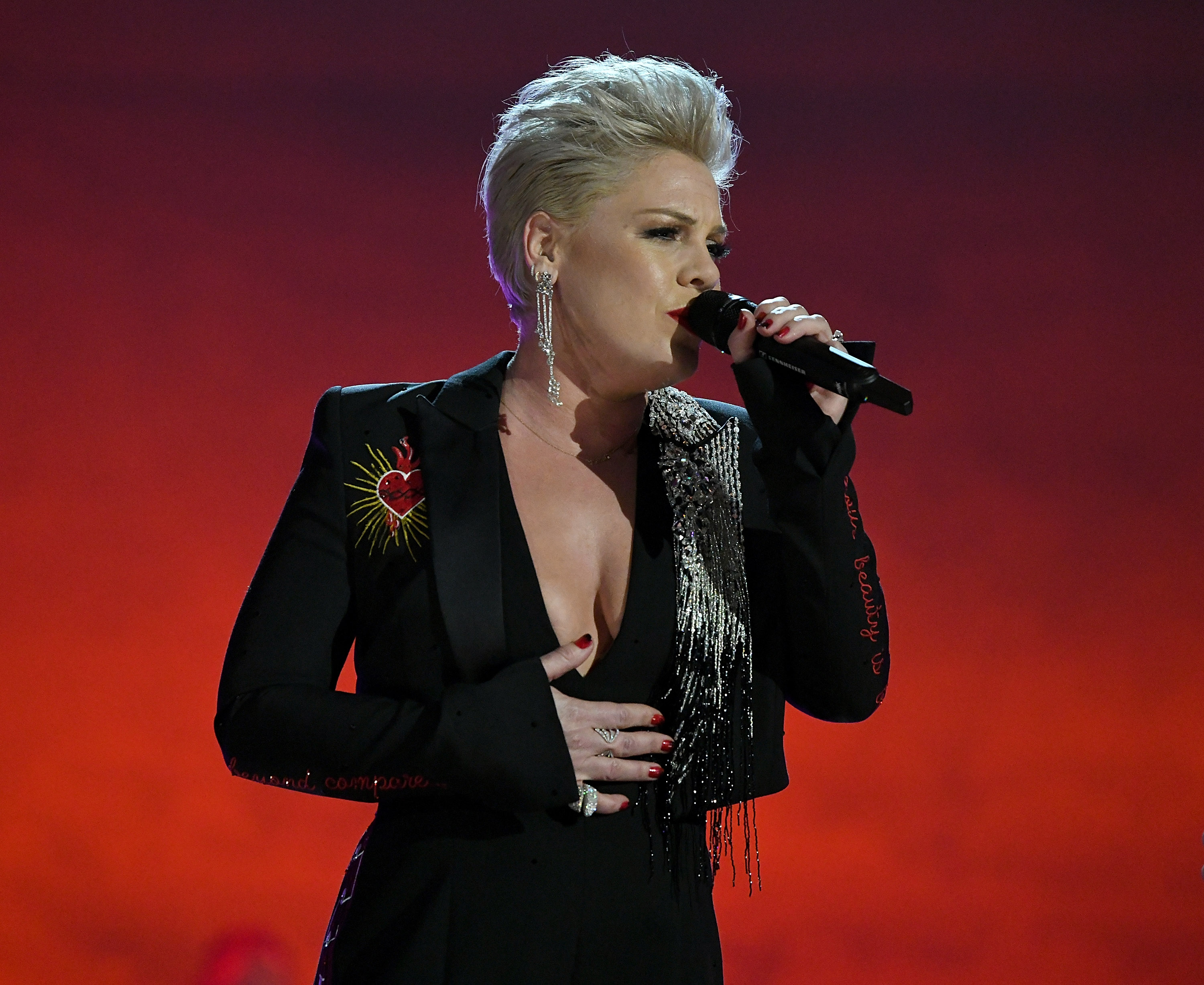 P!nk performt bei einer Show in Los Angeles, California.