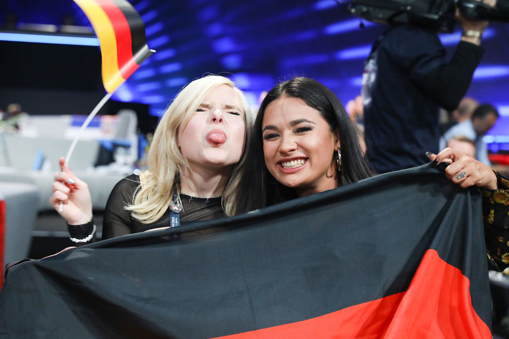 Belegen nach einem Zählfehler nur noch den vorletzten Platz der ESC-Finalisten 2019: Deutschlands Kandidaten S!sters.