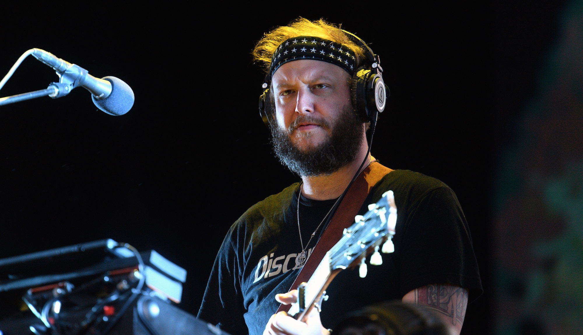 Bon Ivers Justin Vernon live beim All Points East Festival am 2. Juni 2019 in London