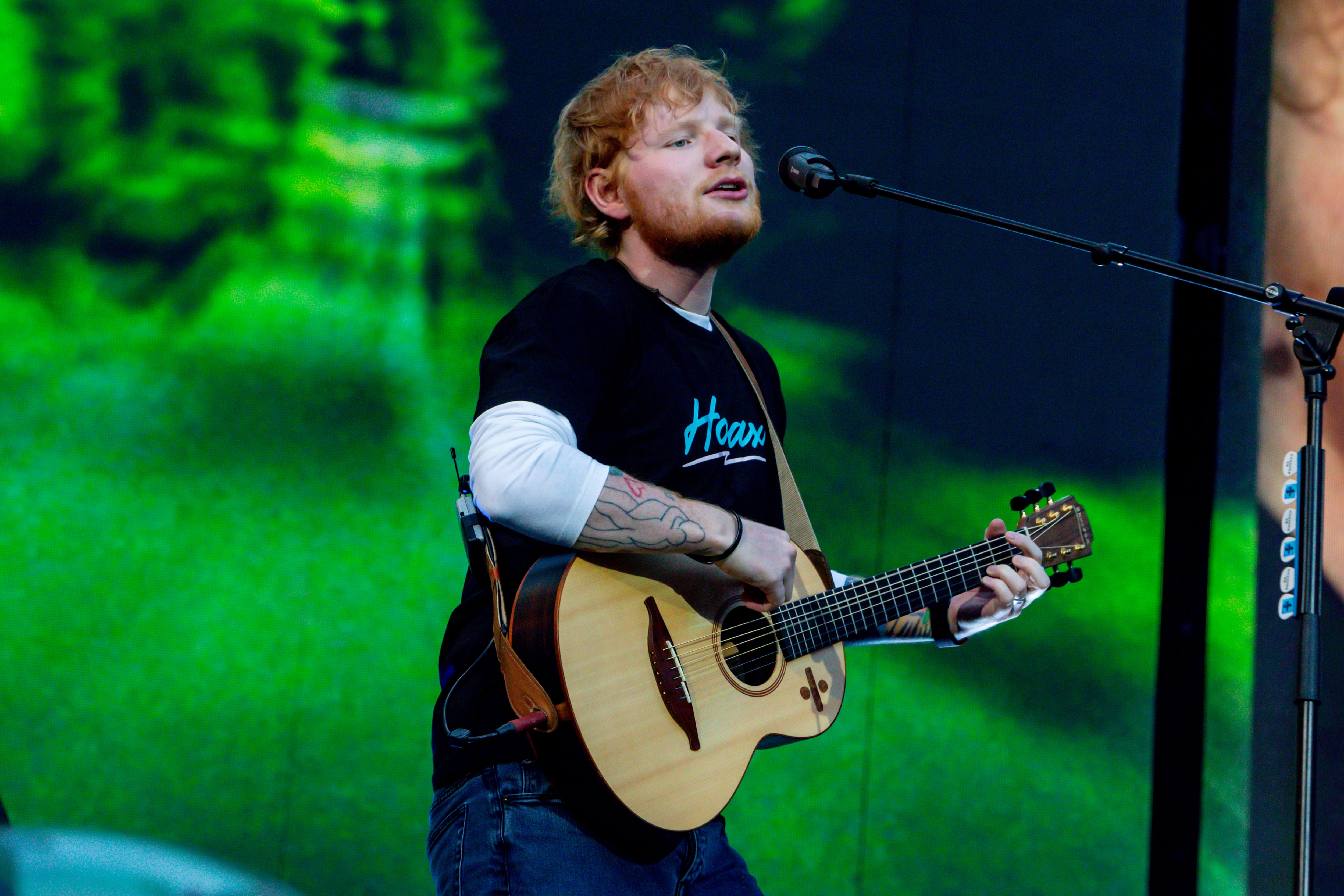 Ed Sheeran live in Madrid im Juni 2019