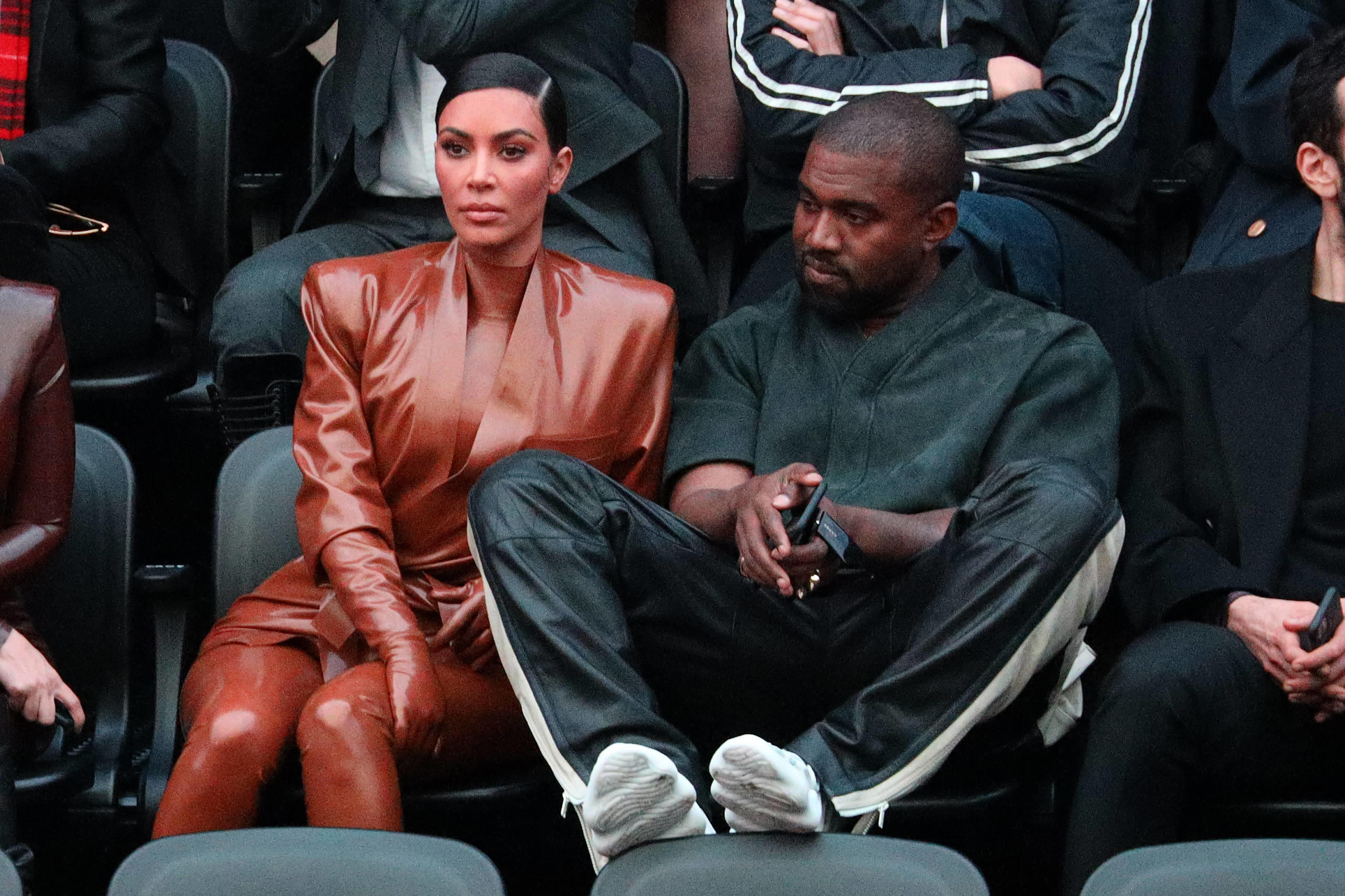 Kim Kardashian und Kanye West
