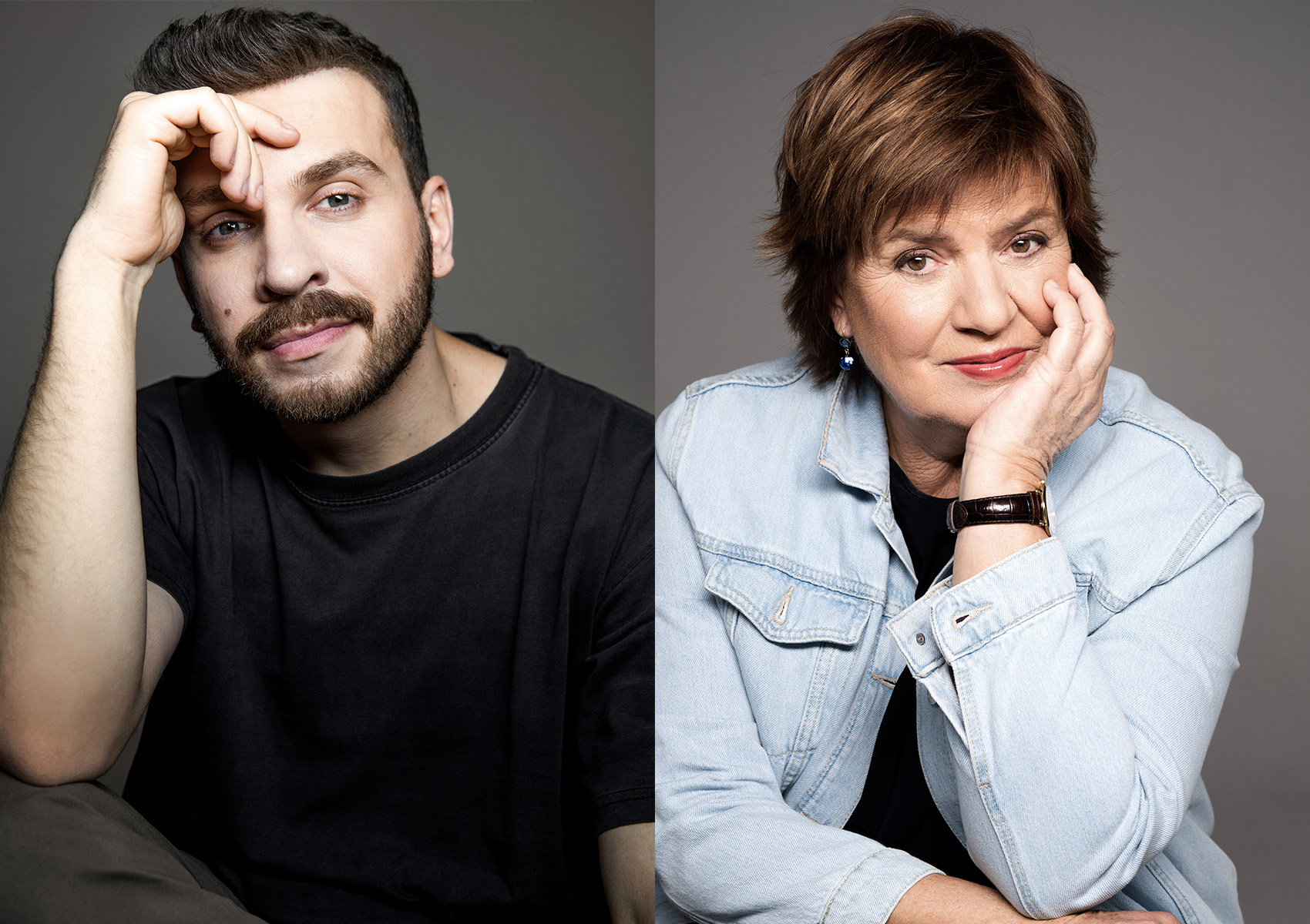 Edin Hasanovic und Christine Westermann starteten am 25. Februar 2021 ihren Podcast „JUNG UND JÜNGER“. 