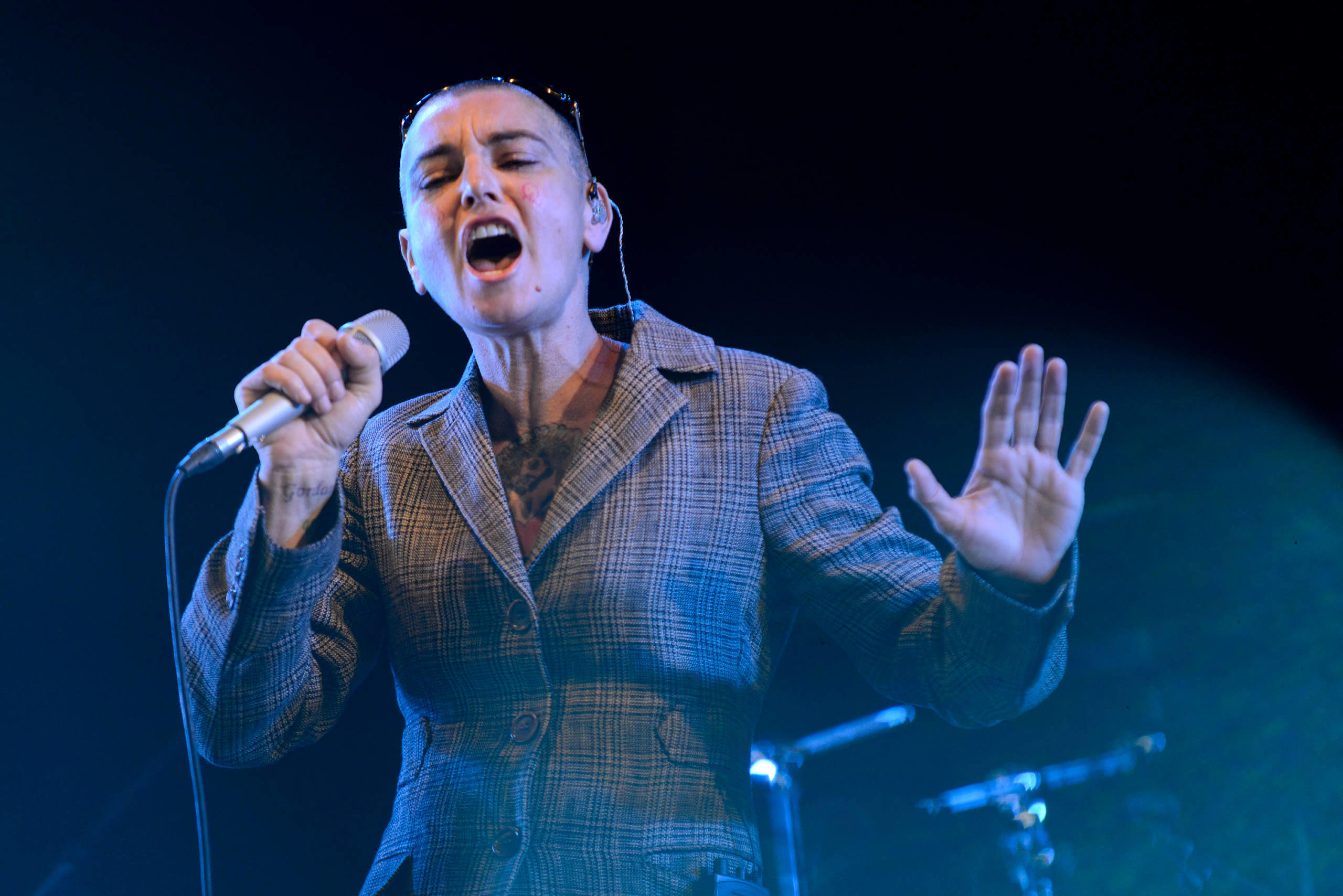 Sinéad O’Connor 2013 in Newport, Isle of Wight.