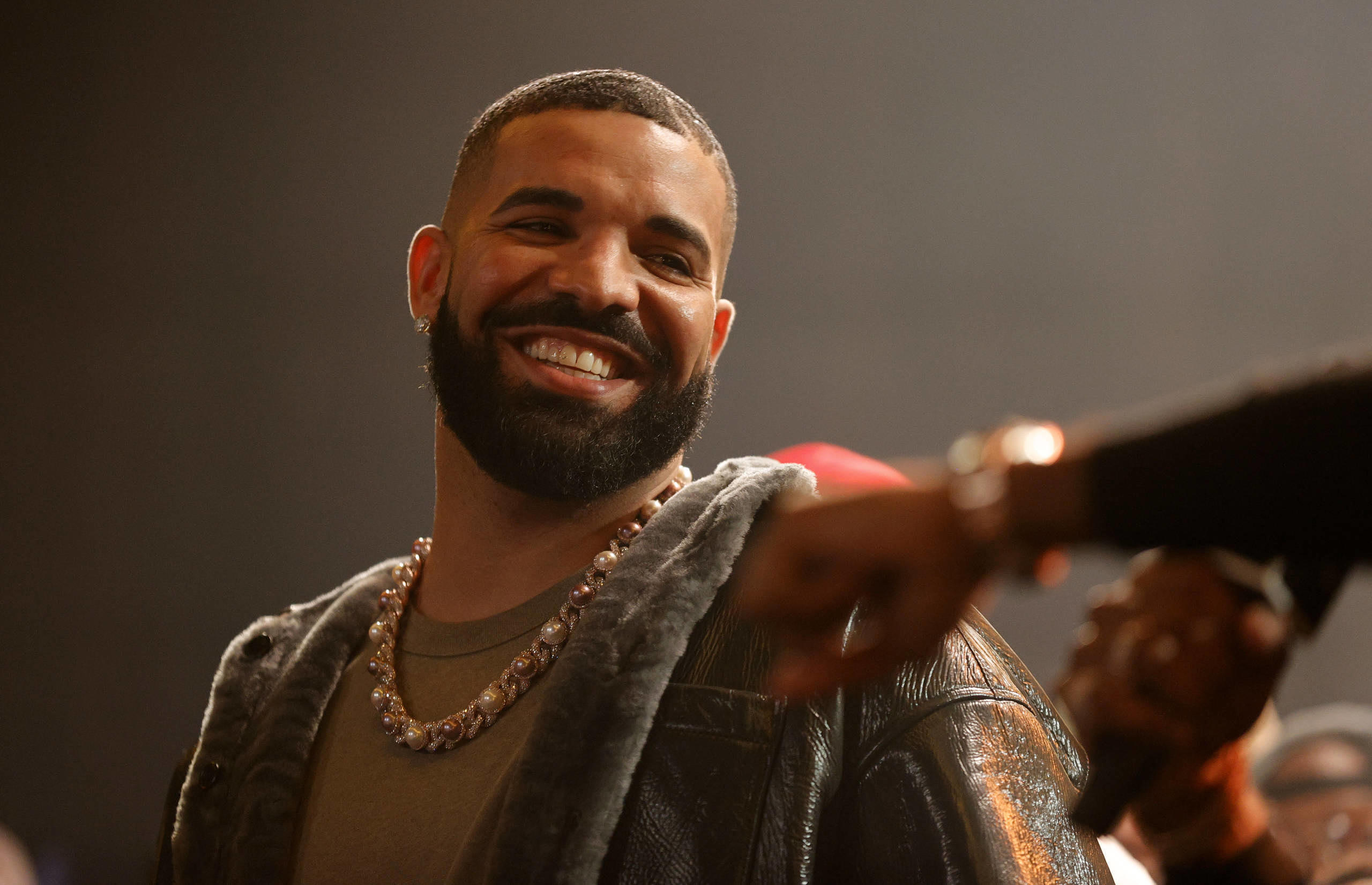 Drake beim „Till Death Do Us Part rap battle“ am 30. Oktober 2021 in Long Beach, California. (Foto: Amy Sussman/Getty Images)