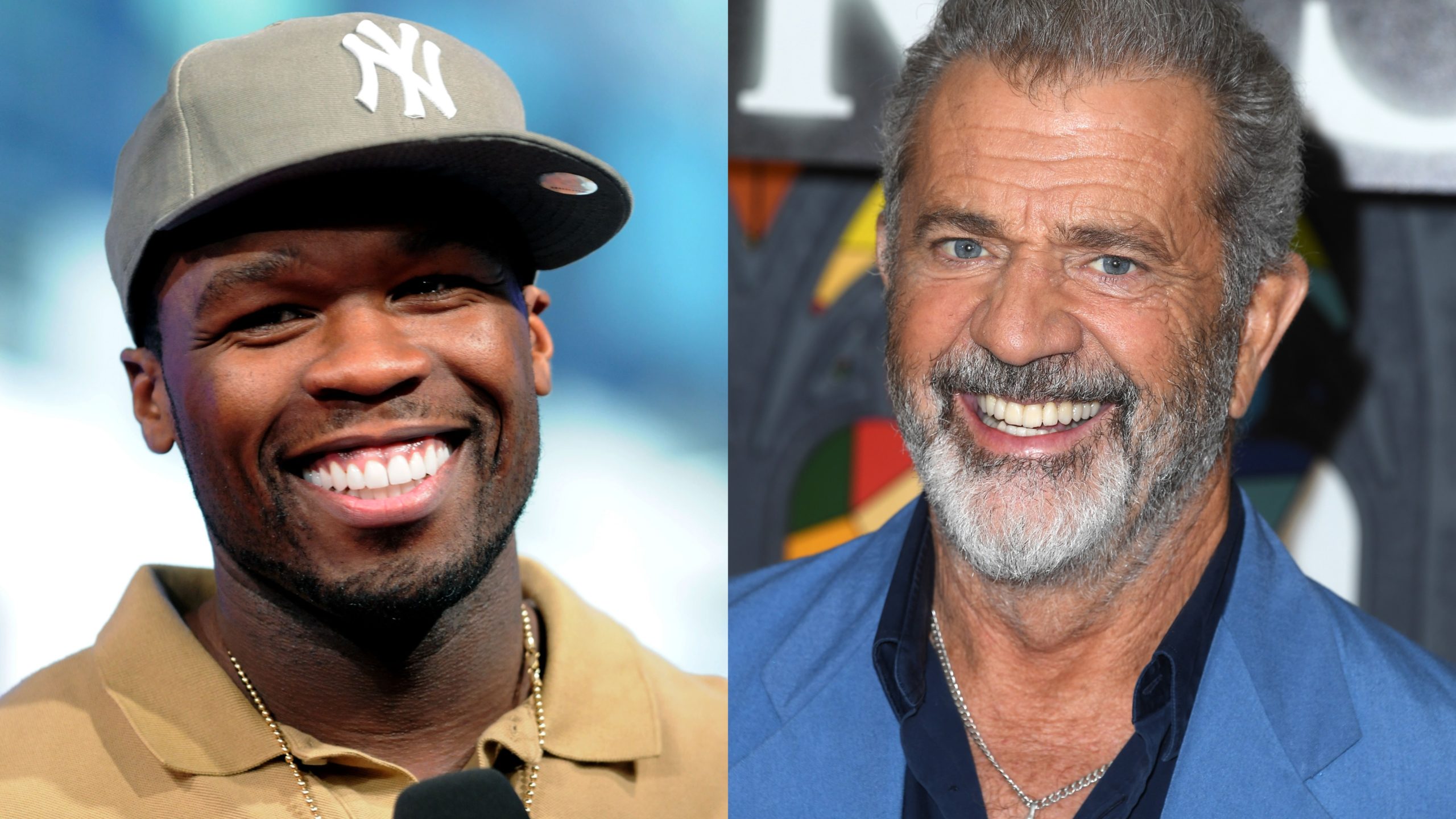 50 Cent und Mel Gibson