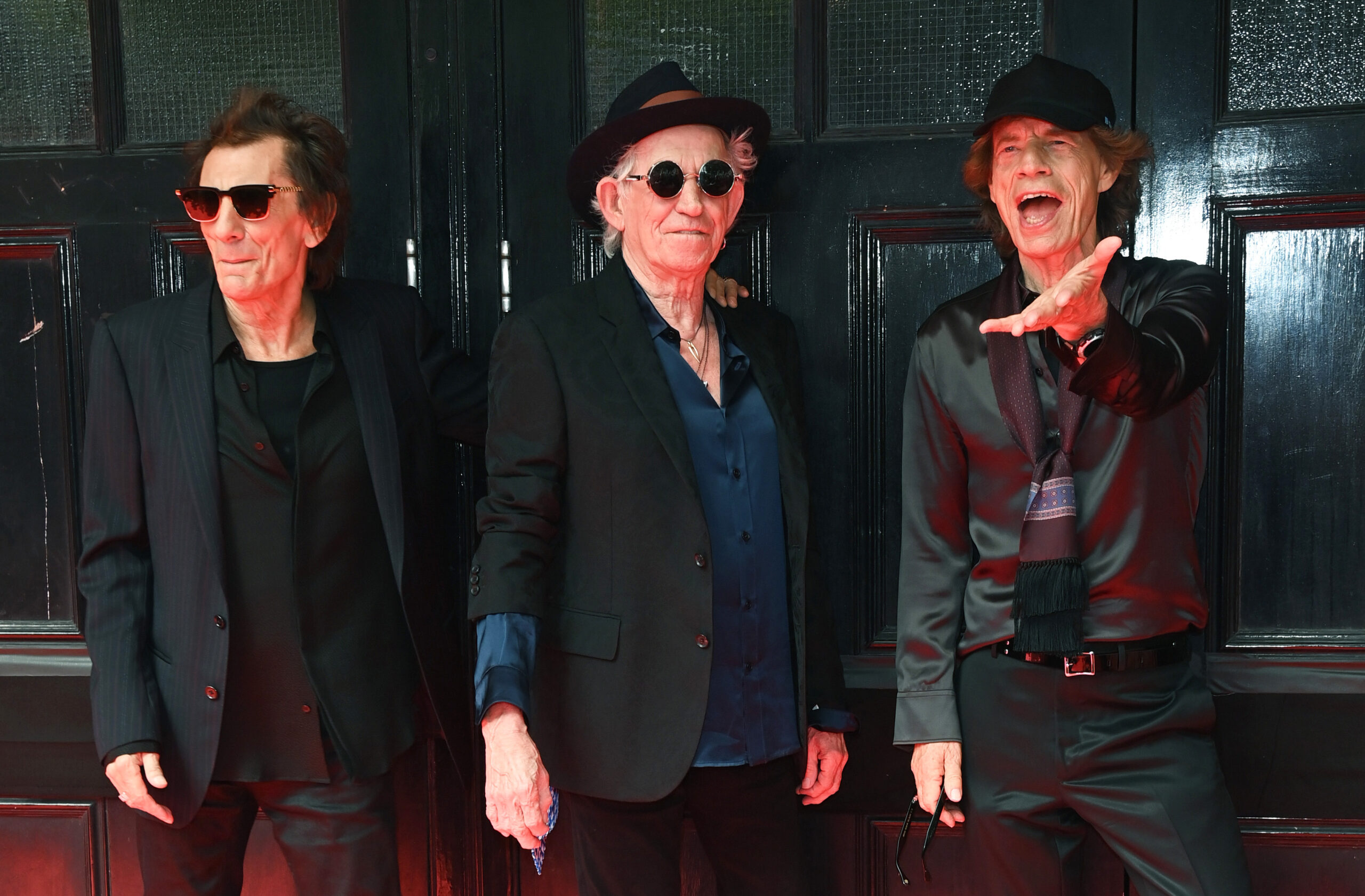 Ronnie Wood, Keith Richards und Sir Mick Jagger