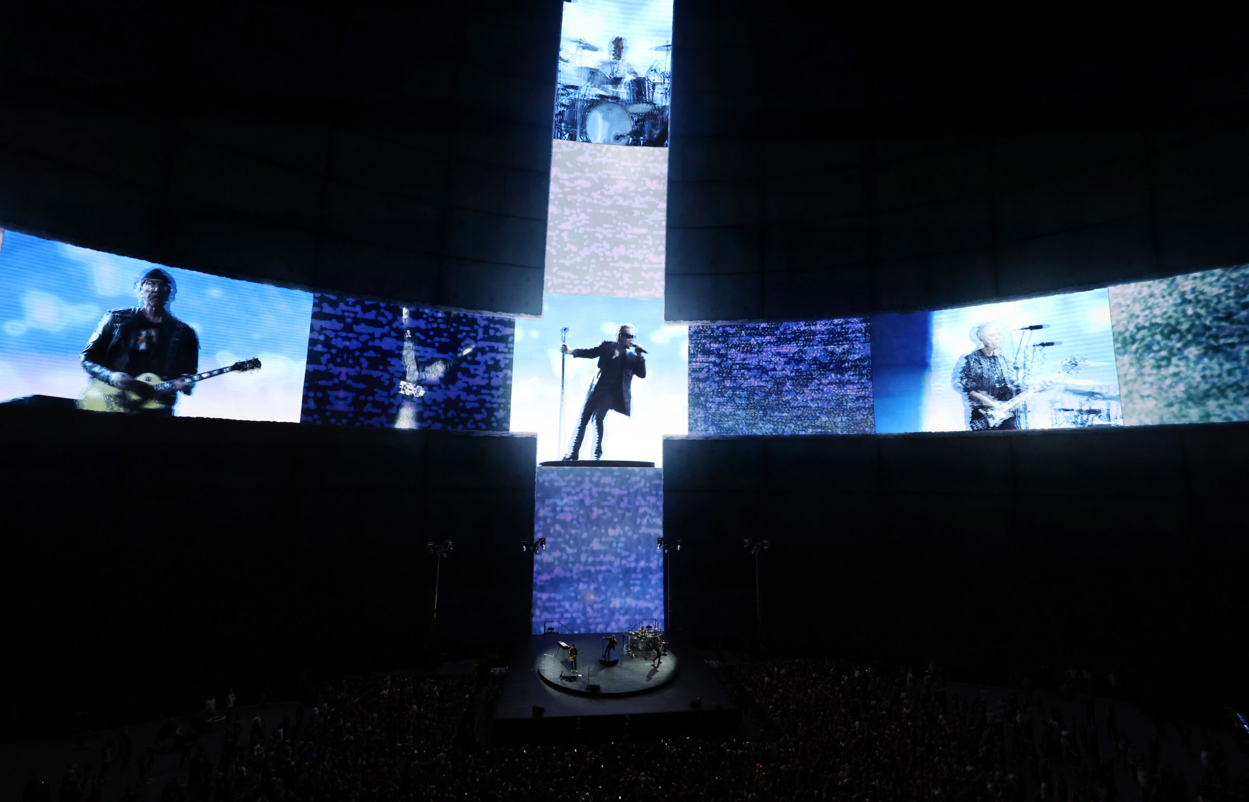 U2 im Las Vegas Sphere