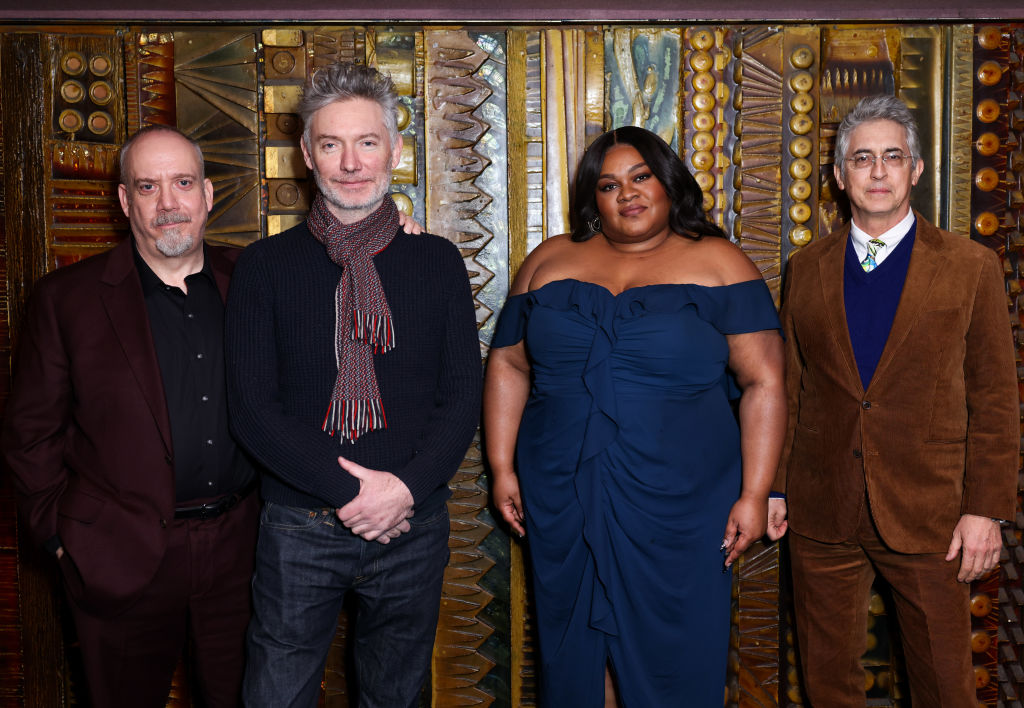 Paul Giamatti, Kevin Macdonald, Da'Vine Joy Randolph und Alexander Payne