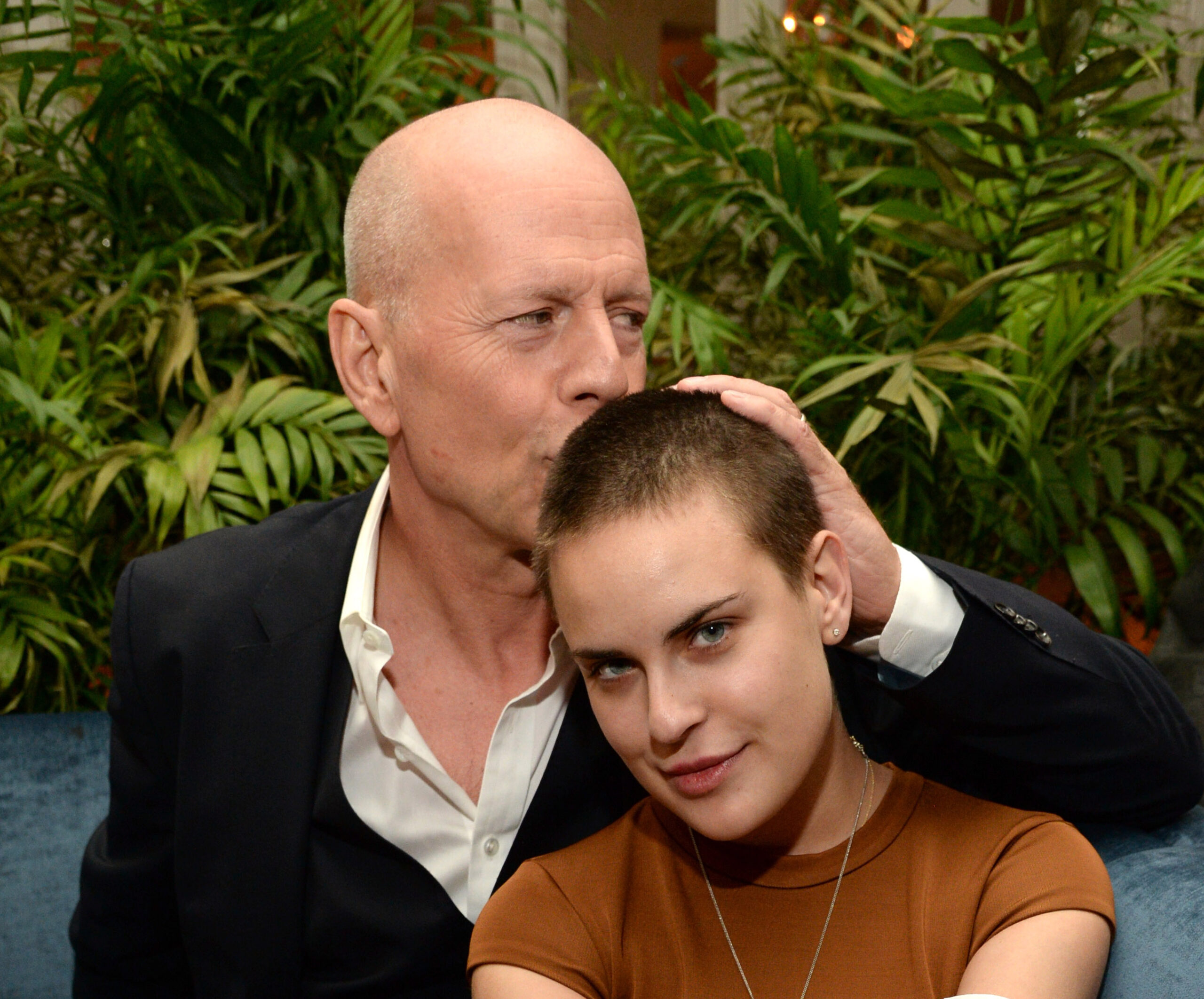 Tallulah und Bruce Willis im Jahr 2015