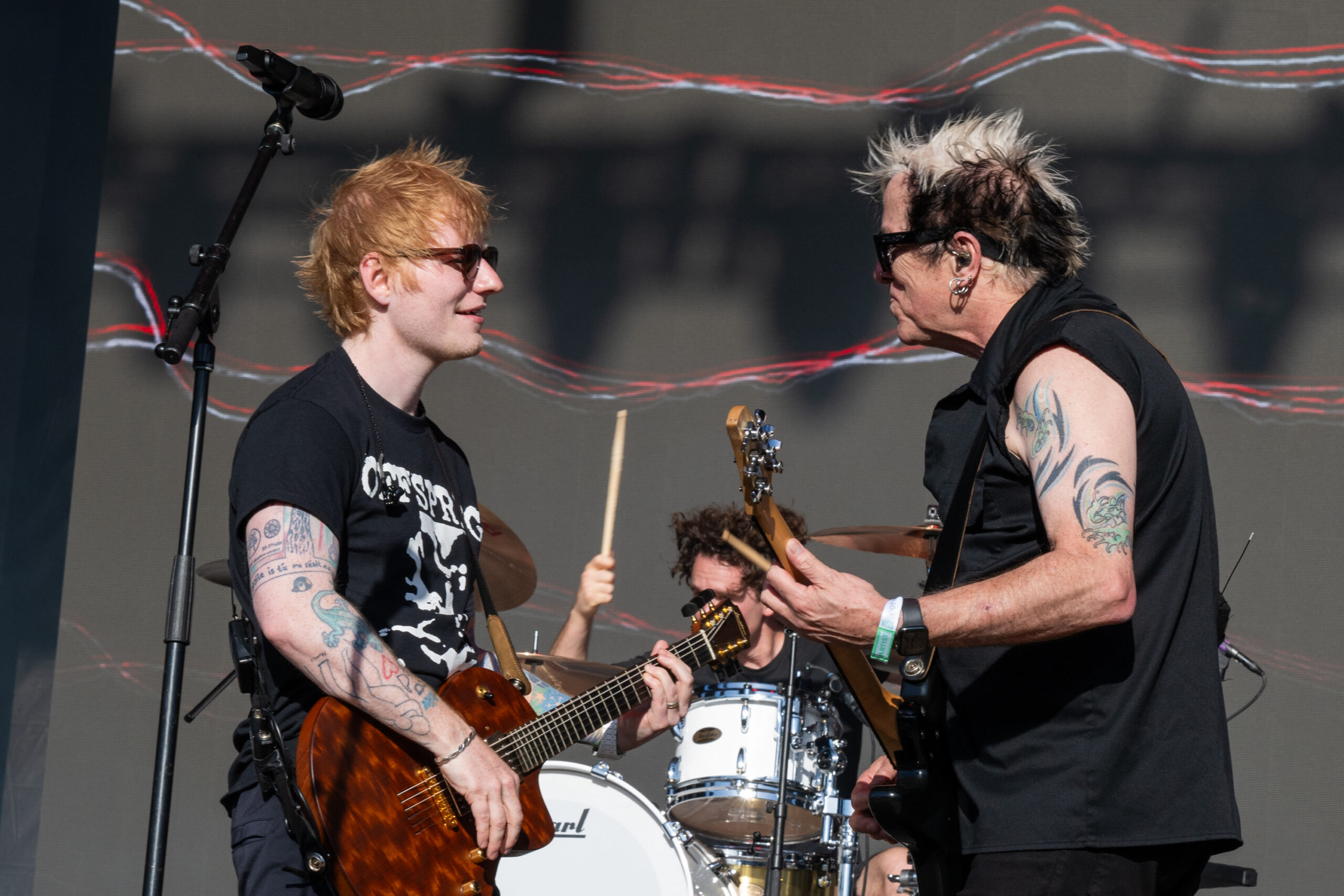 Ed Sheeran und The Offspring