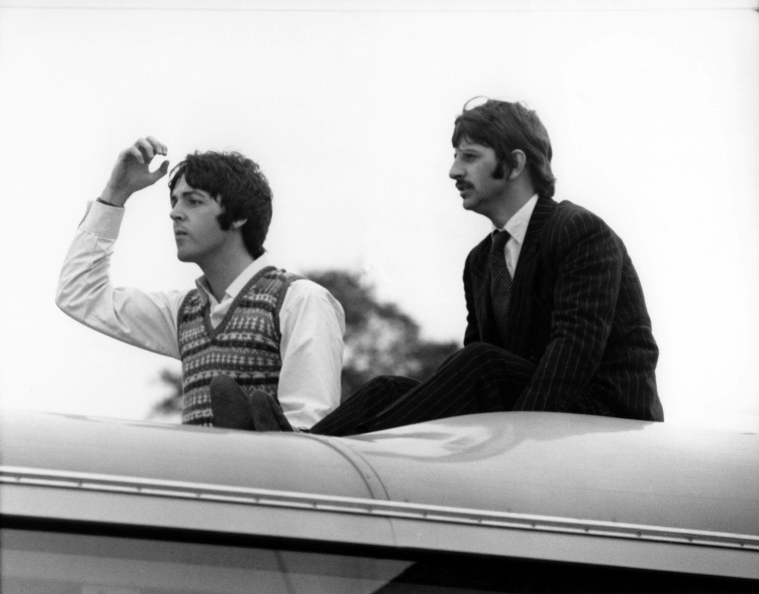 Ringo Starr und Paul McCartney 1967