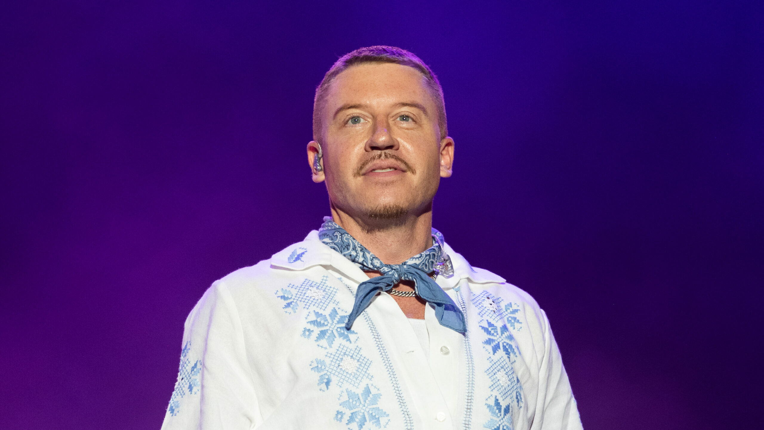 Macklemore tritt beim Sziget Festival 2023 am 14. August 2023 in Budapest, Ungarn auf