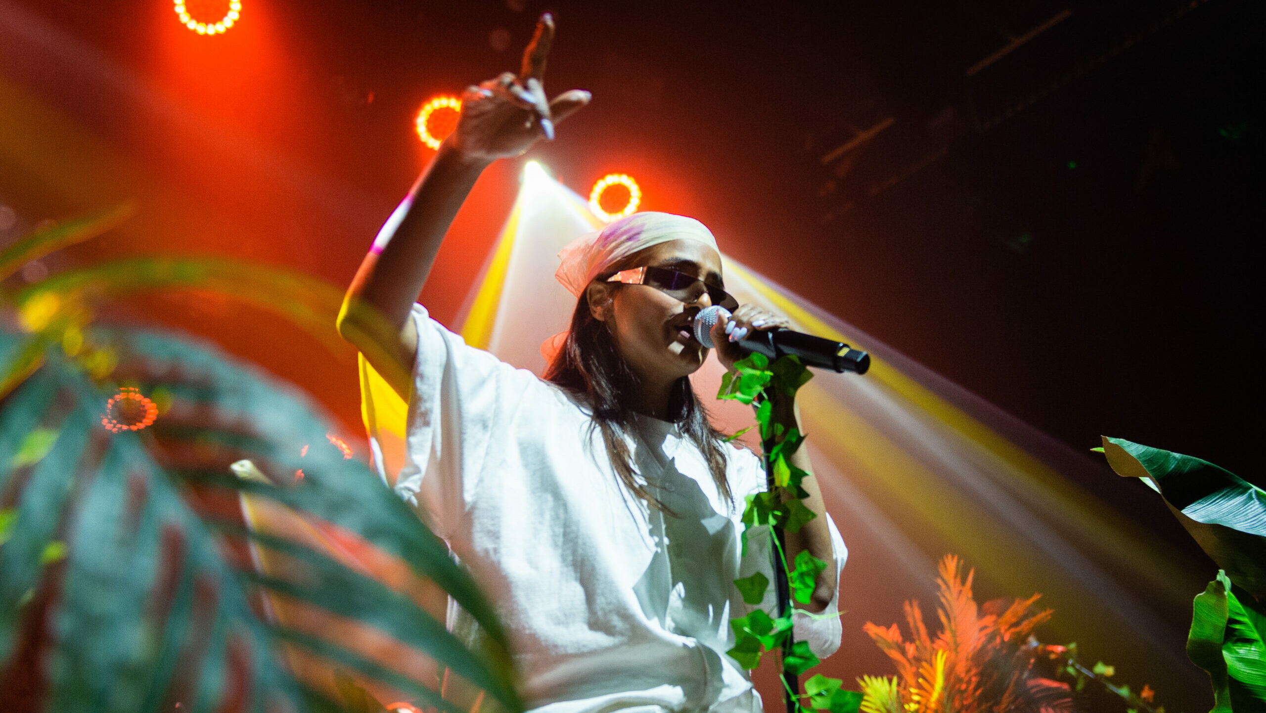 LONDON, ENGLAND - APRIL 26: Priya Ragu performs at KOKO on April 26, 2024 in London, England. (Photo by Joseph Okpako/WireImage)