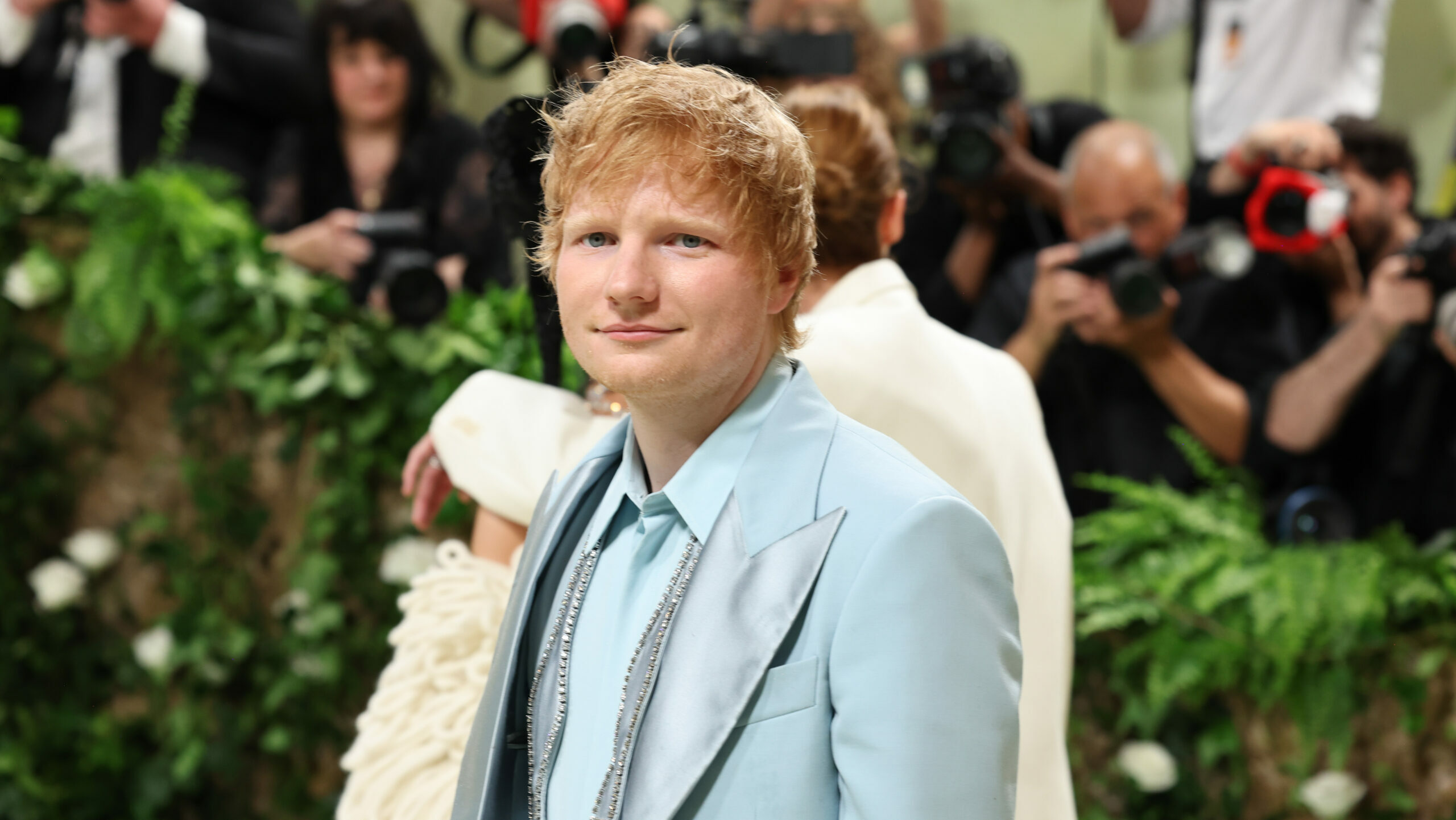 Ed Sheeran während der Met Gala 2024