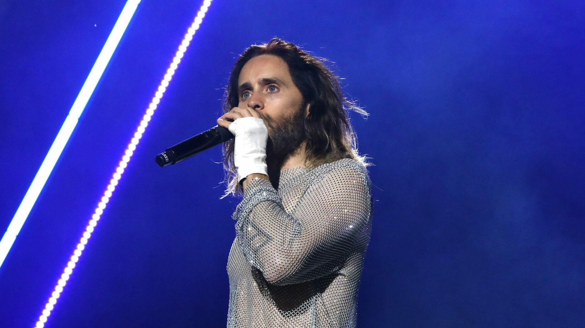 Jared Leto von Thirty Seconds to Mars tritt am 12. August 2024 auf der Budweiser Stage in Toronto