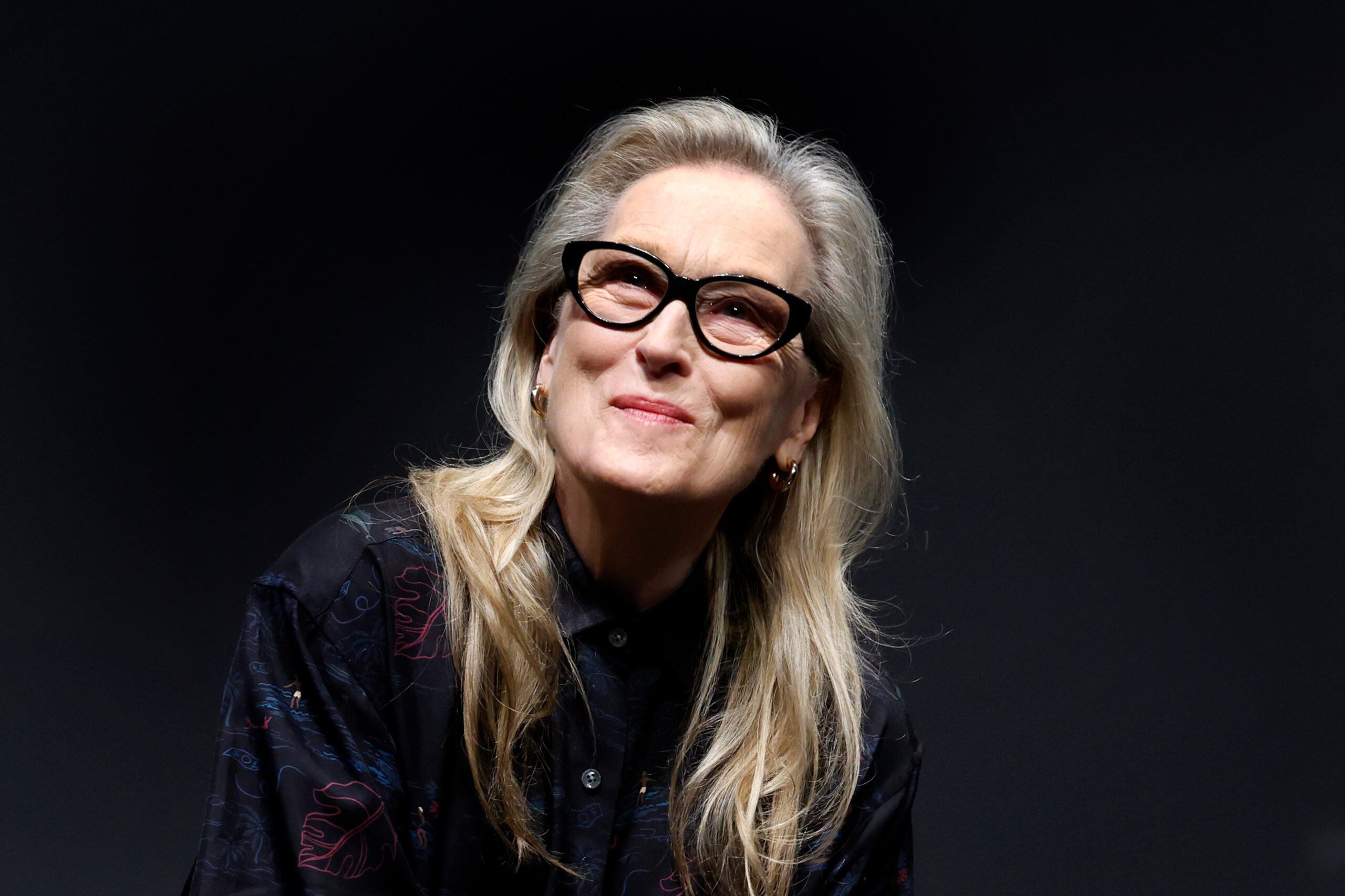 Meryl Streep nimmt an einem Rendezvous mit Meryl Streep beim 77. jährlichen Filmfestival von Cannes im Palais des Festivals am 15. Mai 2024 in Cannes, Frankreich, teil