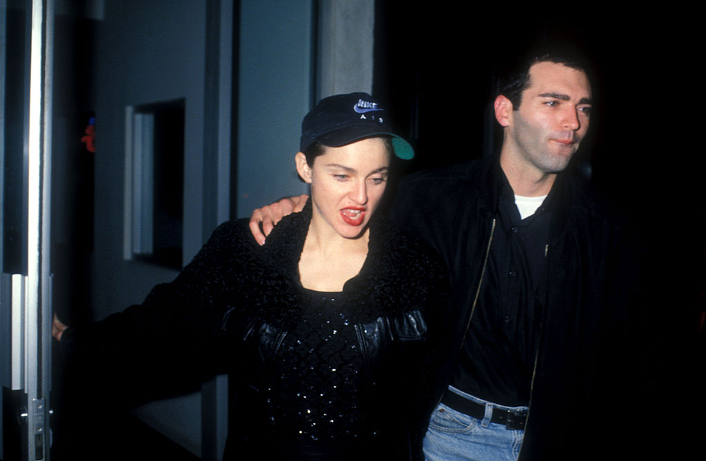 Madonna und ihr Bruder Christopher Ciccone