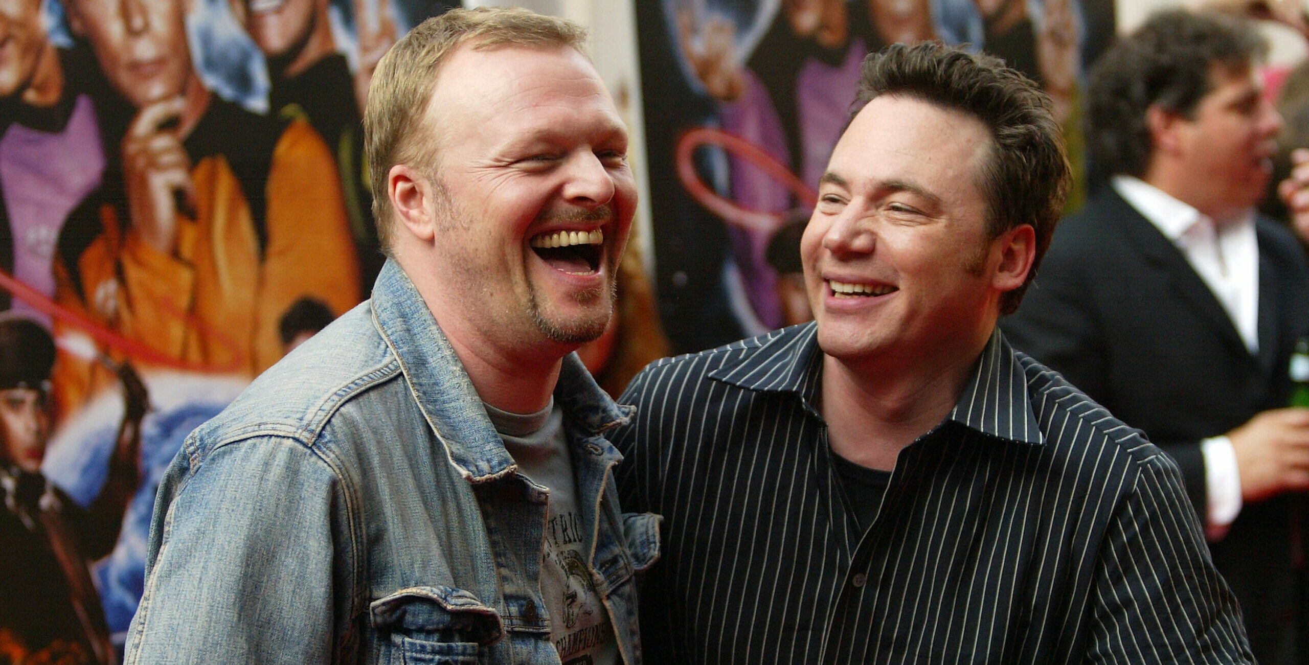 Stefan Raab (l.) und Michael "Bully" Herbig vor 20 Jahren im Jahr 2004