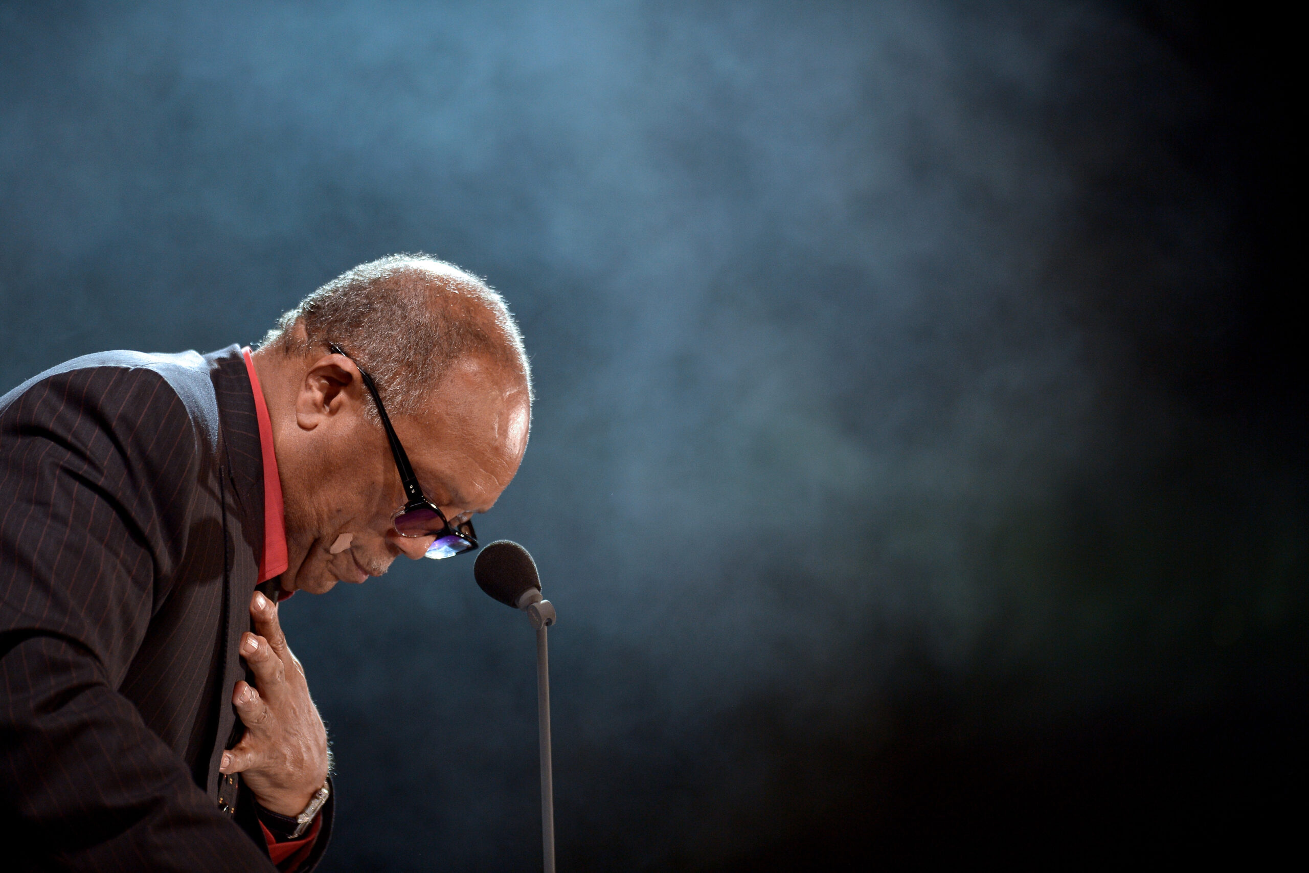 Quincy Jones beim Steiger Award 2014 in Hattingen