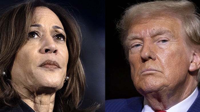 Kamala Harris und Donald Trump