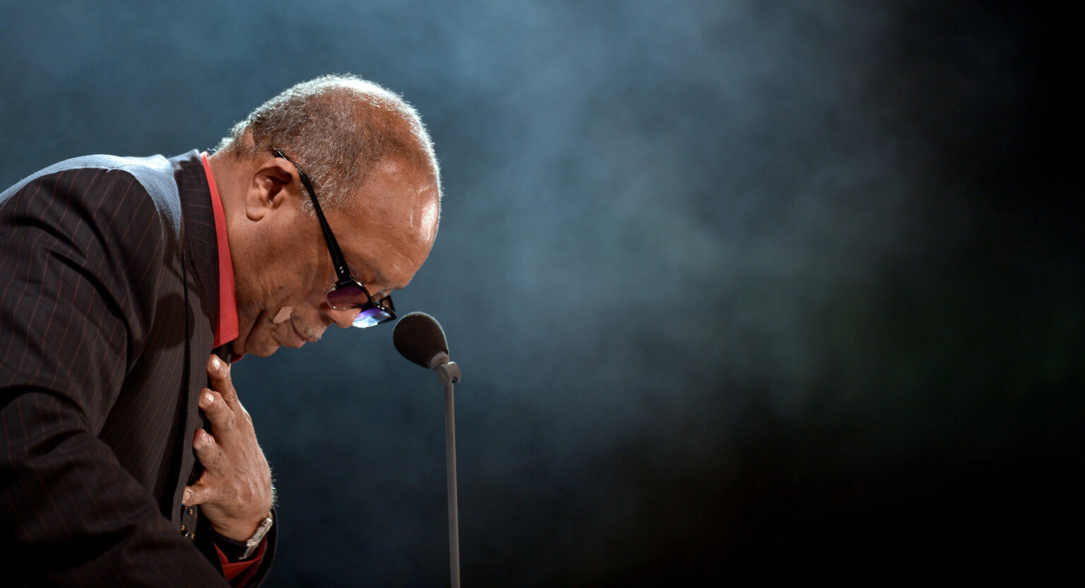 Quincy Jones beim Steiger Award 2014 in Hattingen