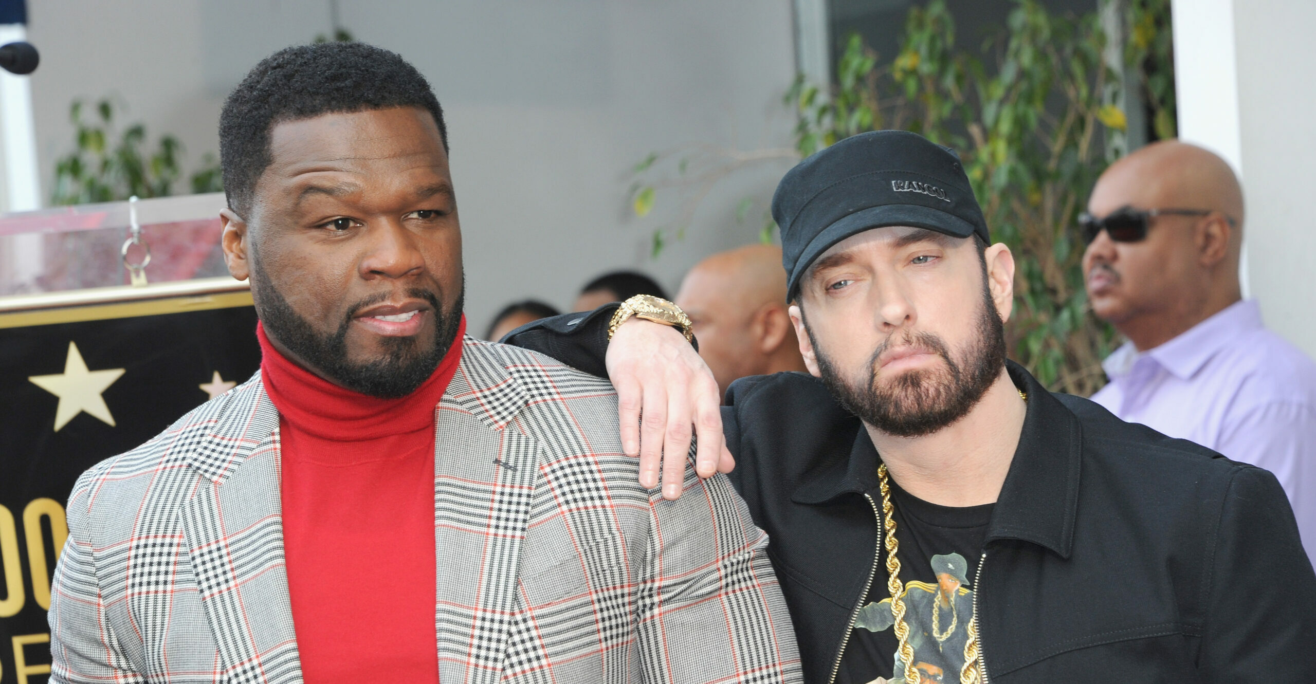 50 Cent (l.) und Eminem (r.), 2020