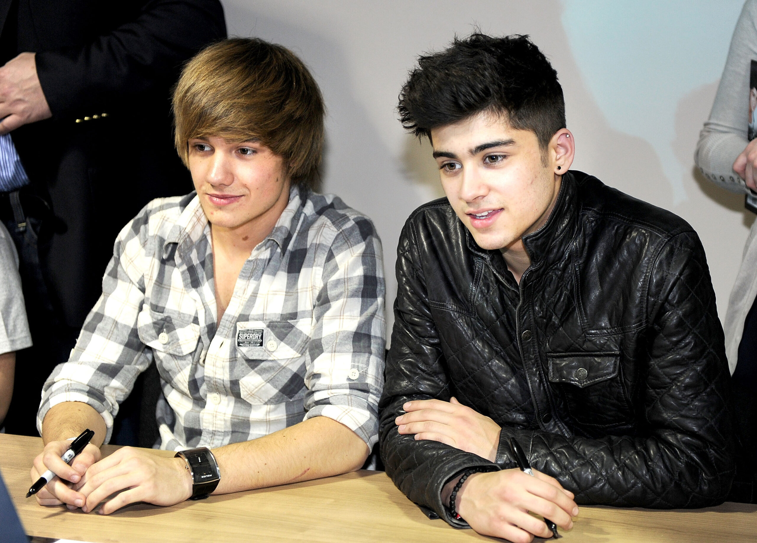 Zayn Malik und Liam Payne, 2011